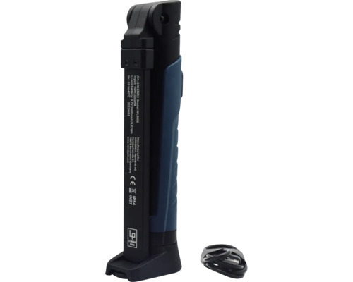 LUMAK PRO LED oplaadbare inspectielamp, dimbaar, 60-700 lm, verlichtingstijd 16-200 uur, 65 K, IP54, IK07, USBC