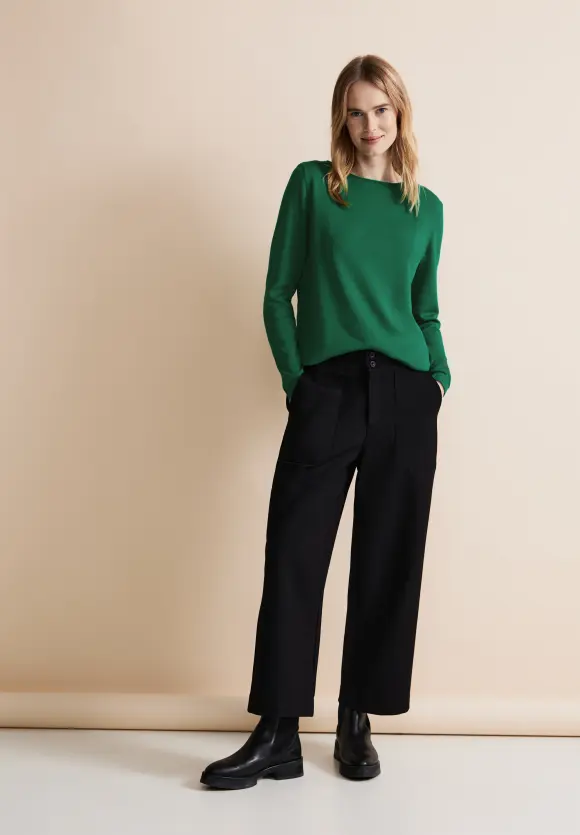 Basic Pullover - fresh spring green