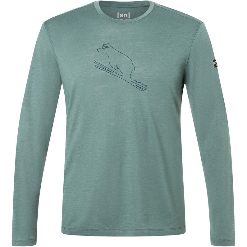 Super.Natural Herren Flear Longsleeve