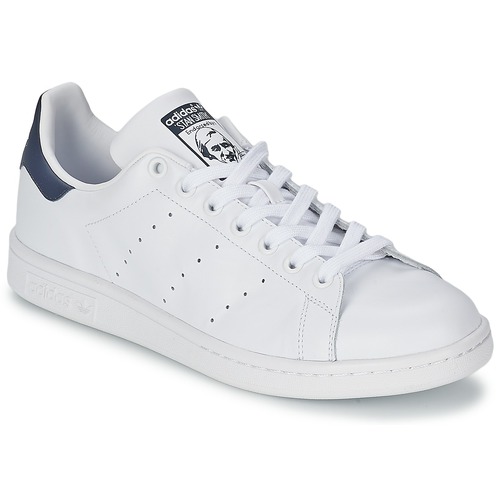 adidas Originals - STAN SMITH - Blanc / bleu