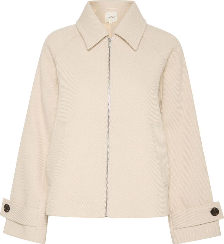 Soaked in Luxury SLAkeleje Ilvy Jacket Oatmeal