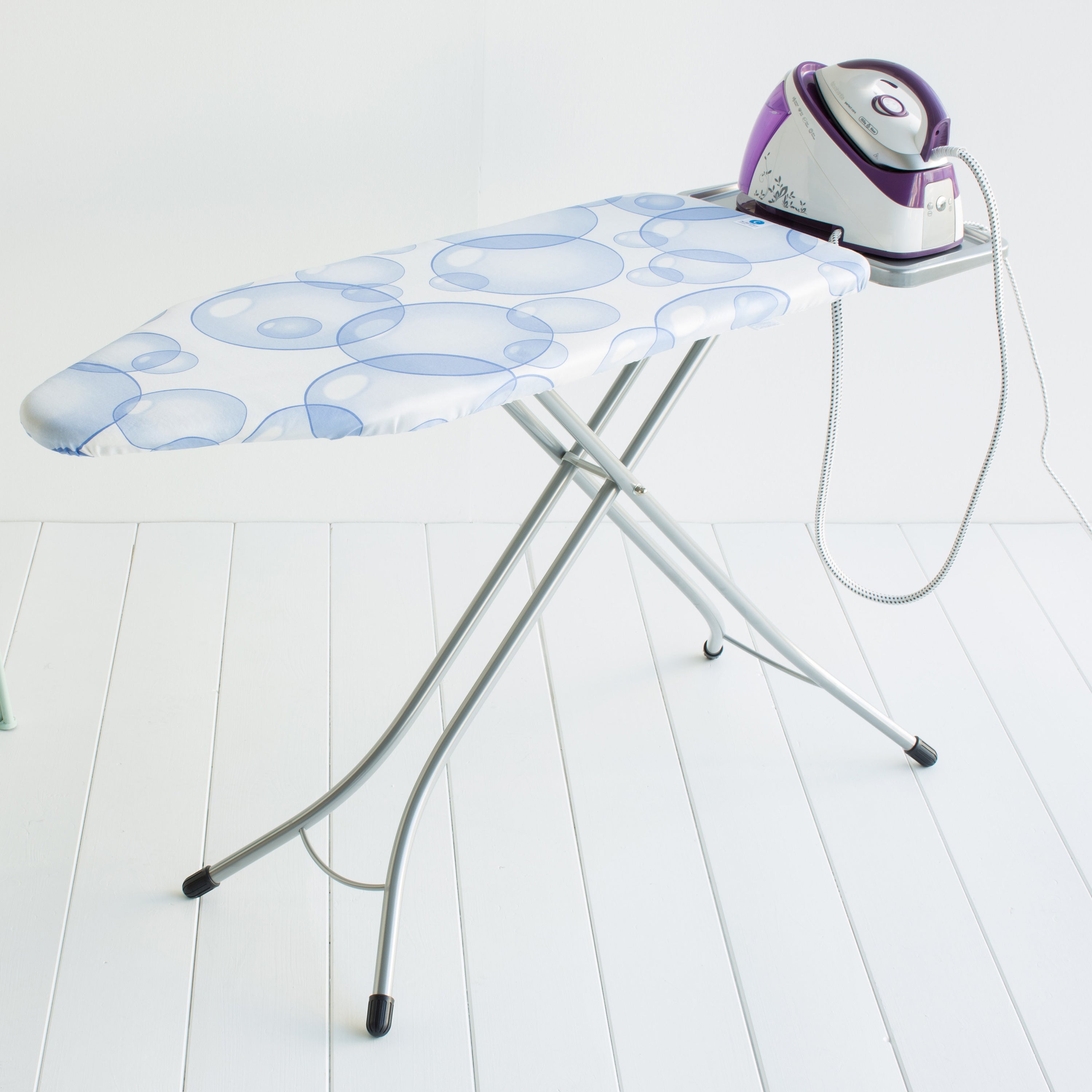 Brabantia PerfectFlow Stoomunithouder Strijkplank 124 x 45 cm