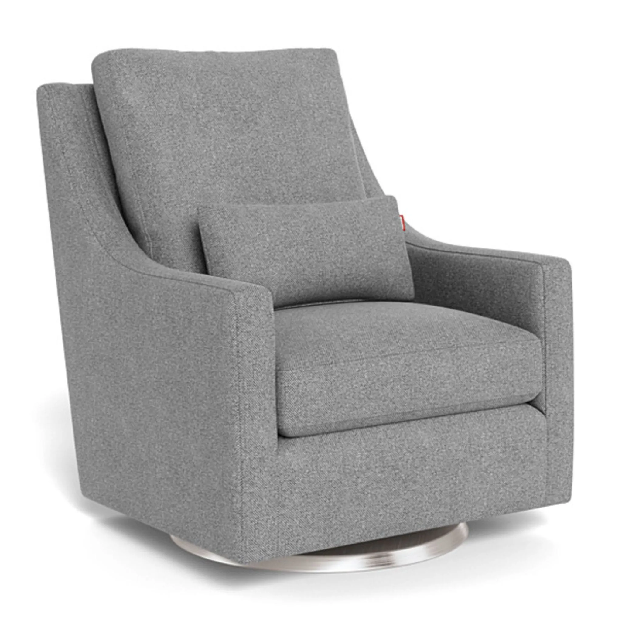 Monte Fauteuil Berçant et Pivotant Vera - Pepper Gris  Argent
