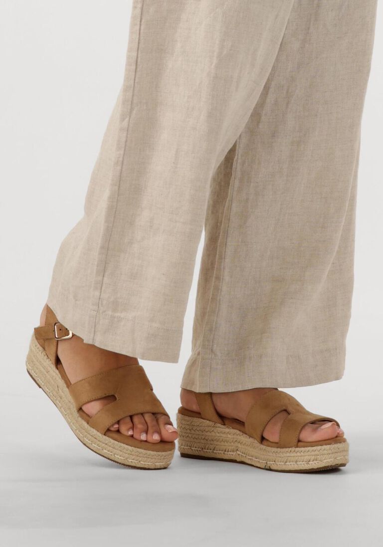 camel ayana sandalen met hak 0047