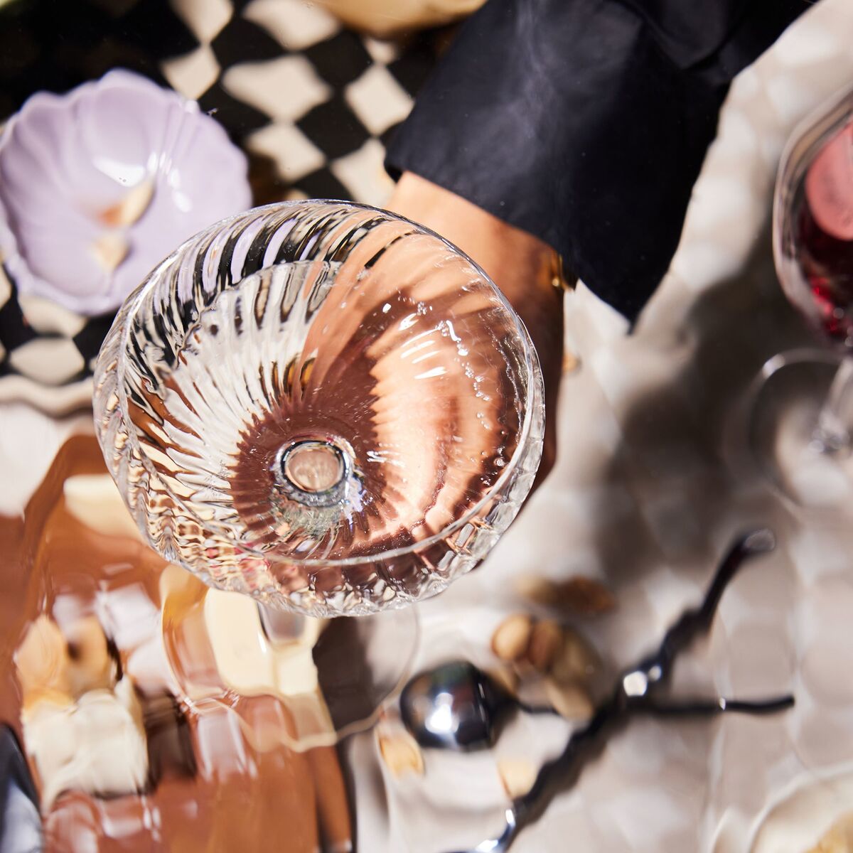 Opacity champagneglass 30 cl 4-pakning, klar