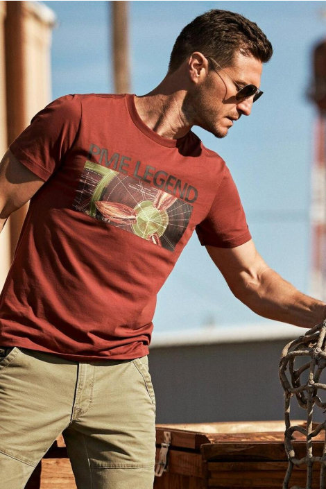 PME legend bordeaux heren t-shirt