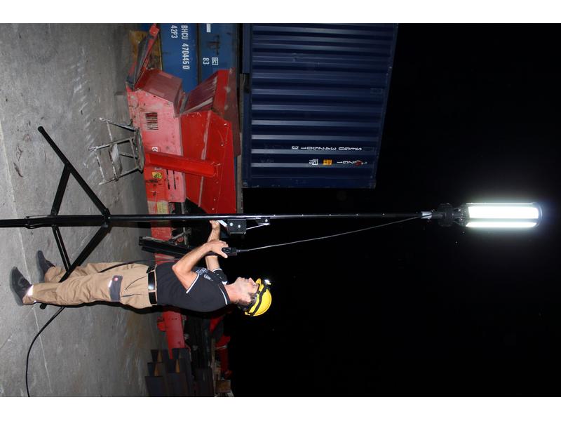Nordride Flutlichtstrahler Vision Flex mobil 240 W Scheinwerfer, Strahler