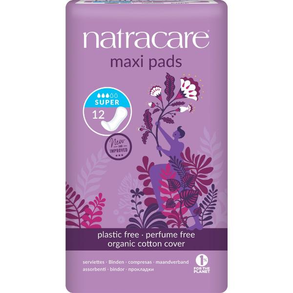 NATRACARE Damenbinden<br>12 Stück, super