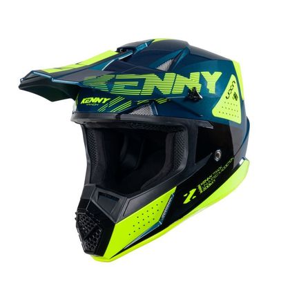 Casque cross Kenny TRACK - GRAPHIC - ZOOM 2025 - Bleu