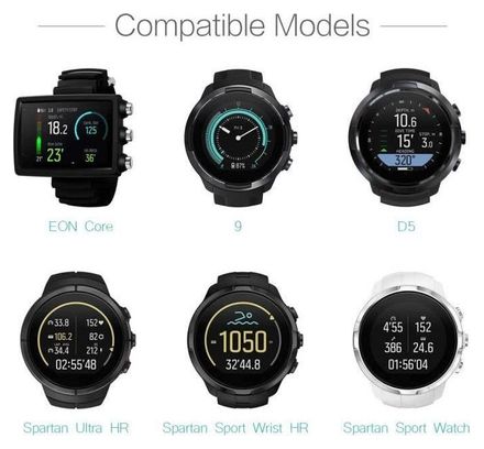 Chargeur USB pour Suunto Spartan Ultra HR  Spartan Sport Wrist HR  Suunto 9  Suunto D5 et Suunto EON Core