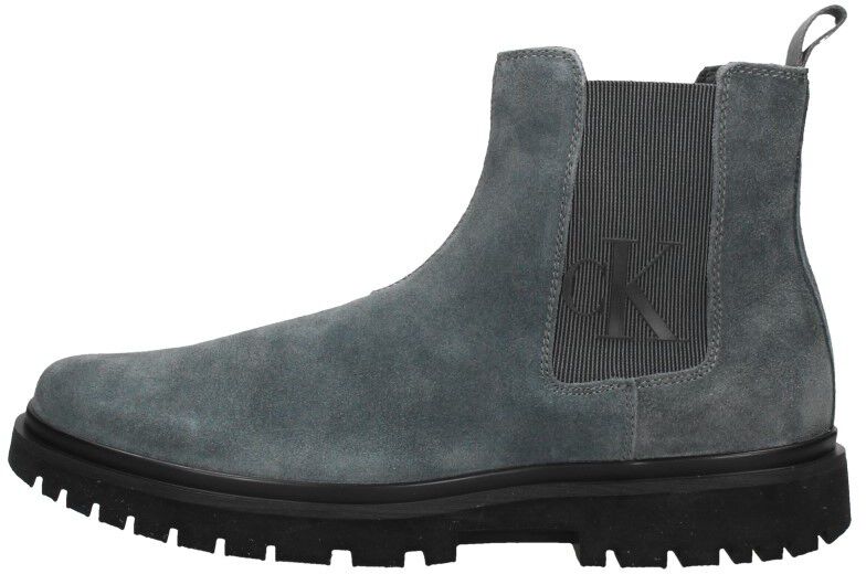 Calvin Klein Lug Mid Chelsea Boot grijs