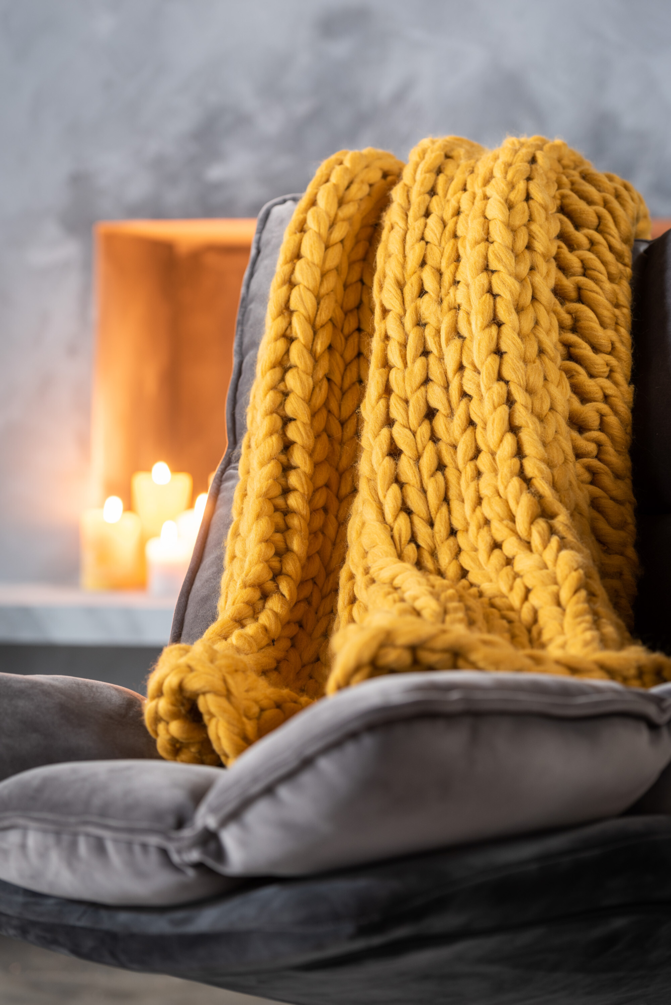 Fauteuil Serena donkergrijs