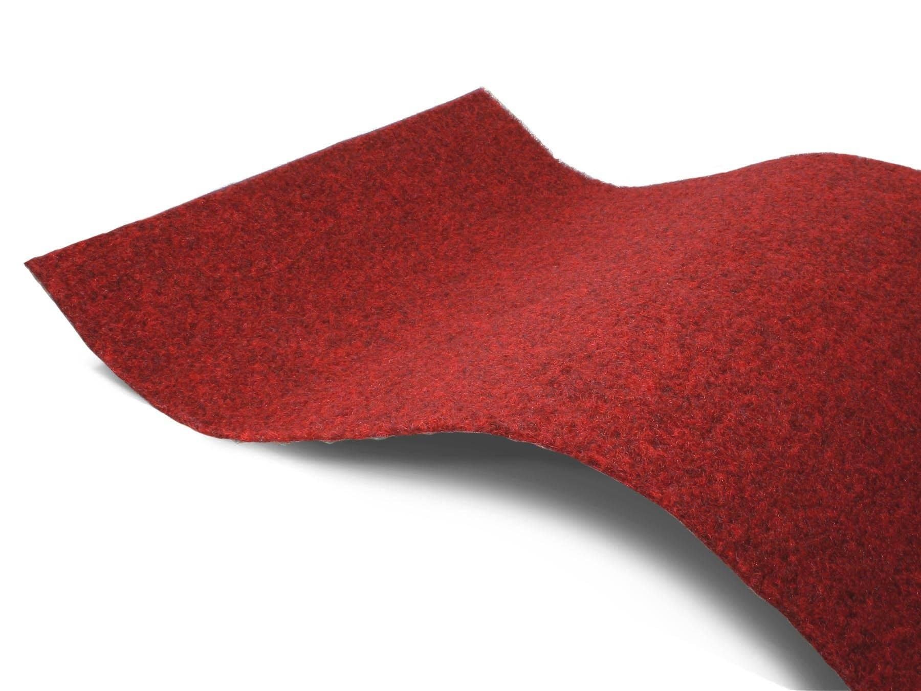 Primaflor-Ideen in Textil Kunstrasen »GREEN, Made in Netherlands« rechteckig 7,5 mm Höhe Rasenteppich, rot, mit Noppen, witterungsbeständig & wasserfest