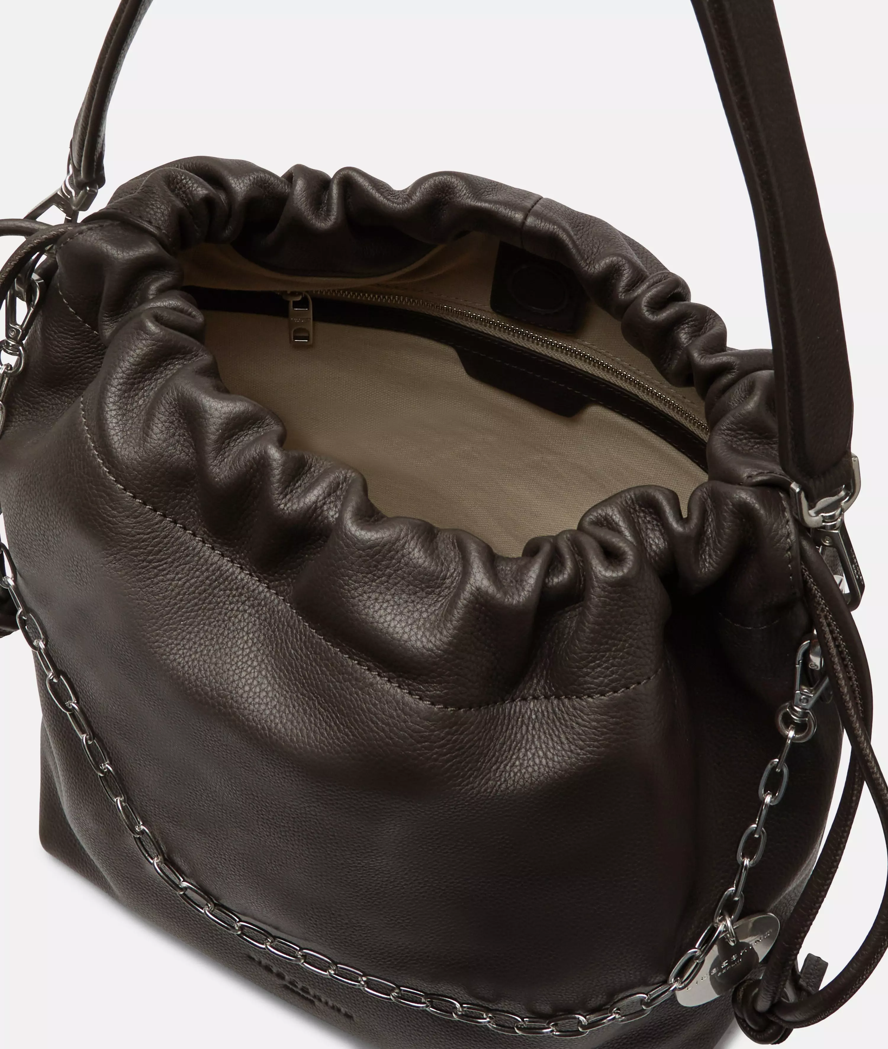 Lya II Hobo M Spacious cowhide pouch bag