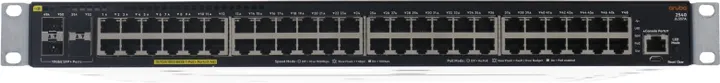 [OUTLET] - HPE Aruba 2540 48G PoE  4SFP  - Switch - Administreret - 48 x 10/100/1000 (PoE )   4 x 10 Gigabit Ethernet / 1 Gigabit Ethernet SFP  - desktop, monterbar på stativ, væg-monterbar - PoE  (370 W)
