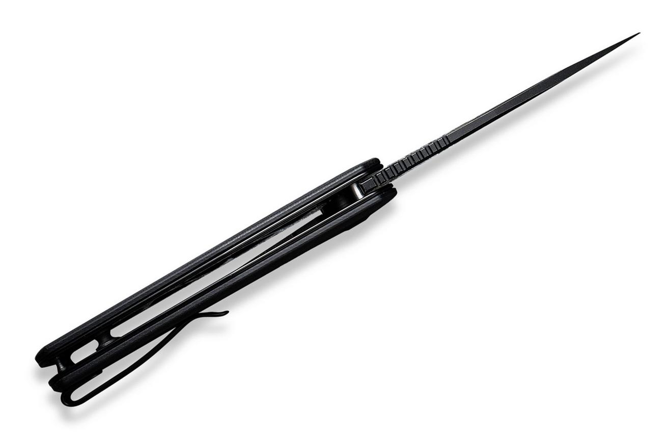 Civivi Regulatron C23006-1 Blackwashed Nitro-V, Black G10 zakmes
