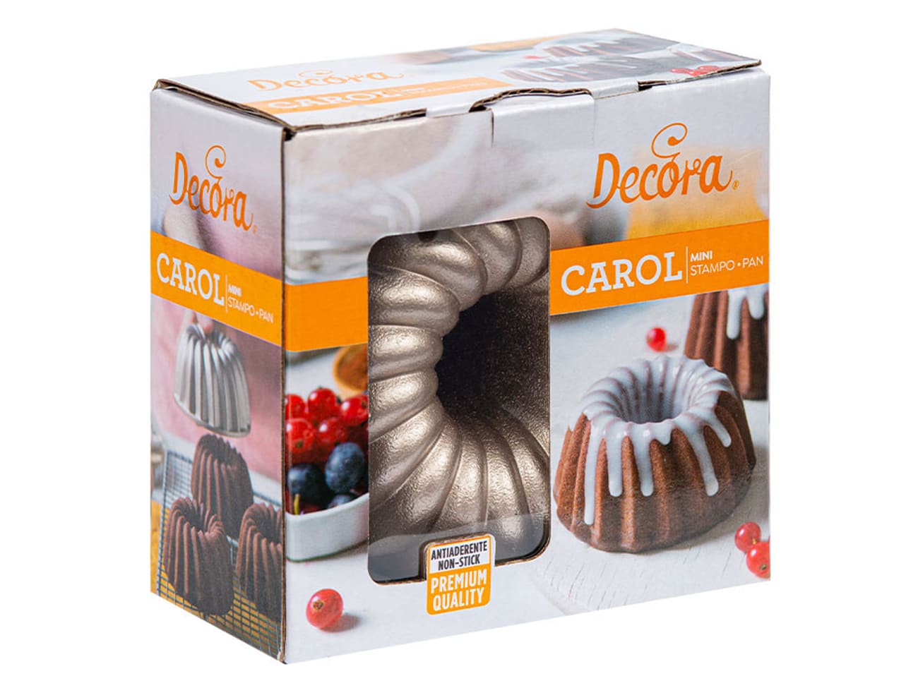 Moule Mini Carol - Ø 10 x ht 5 cm - Decora