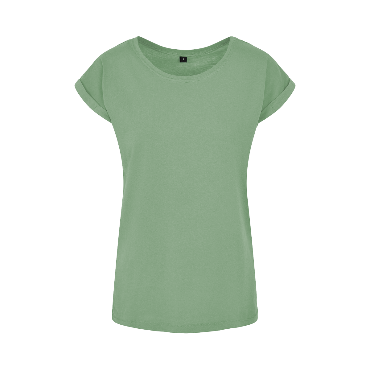 BUILD YOUR BRAND BY021 - T-shirt Femme Élégance Coton Léger