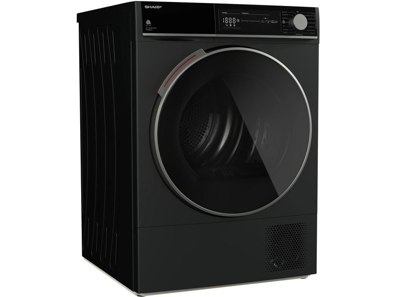 Sharp Wäschetrockner KD-NHH8S9GA3-DE Rechts Wärmepumpentrockner