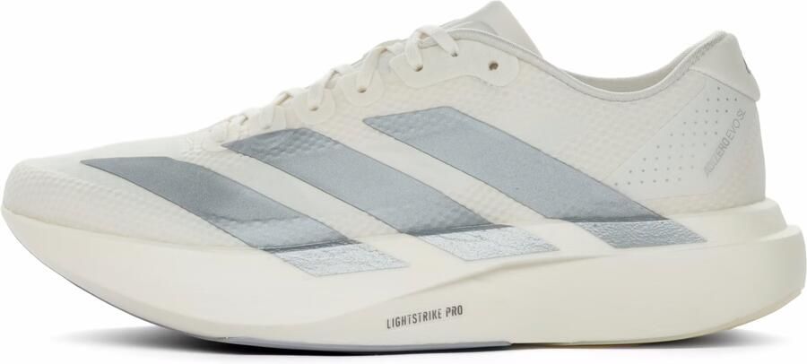 Adidas Performance Adizero EVO SL hardloopschoenen wit zilver