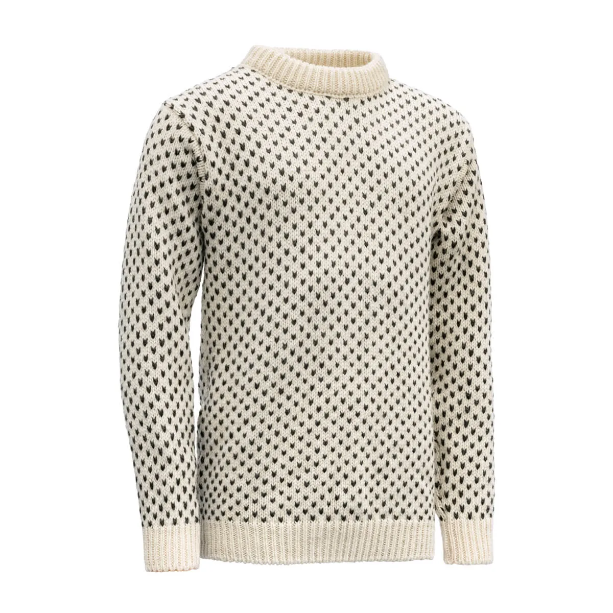 Devold Unisex Nordsjø Wool Sweater Offwhite