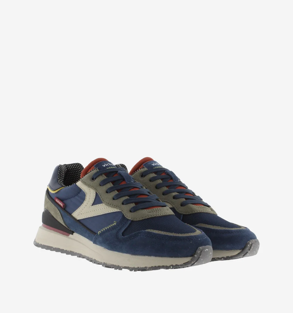 LEGGERA TECH NAILON Baskets en nylon pour hommes à semelles recyclées MARINO