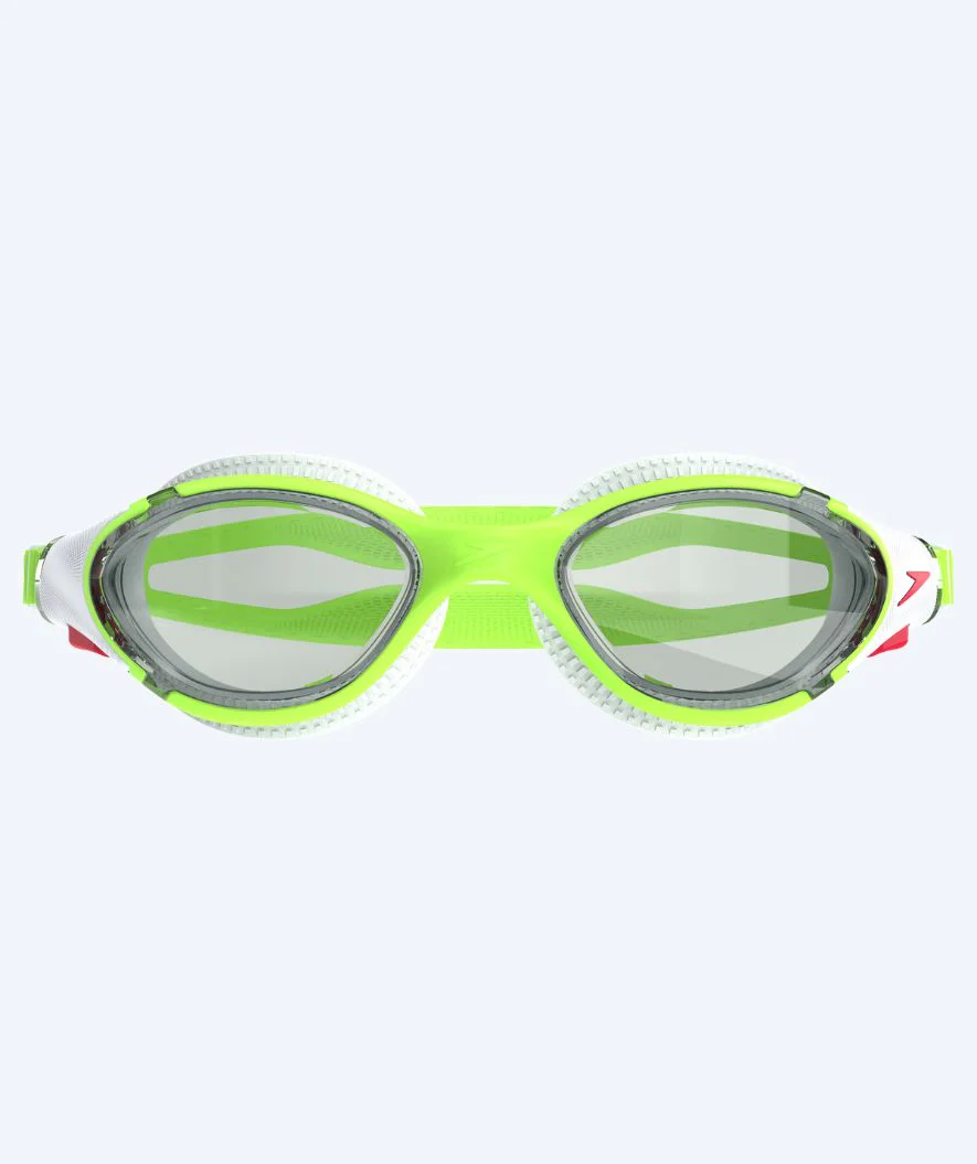 Speedo motions svømmebriller - Biofuse 2.0 - Grøn/sølv