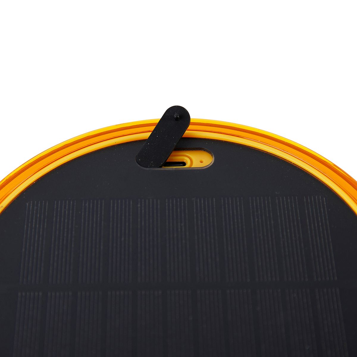 Tafellamp oranje kunststof incl. LED solar oplaadbaar IP44 - Ambar