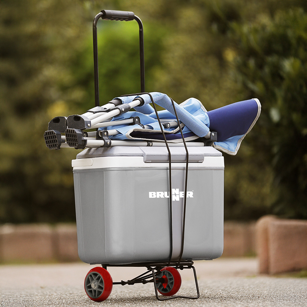 Porte tout pliant PICK UP 30kg à roulettes BRUNNER