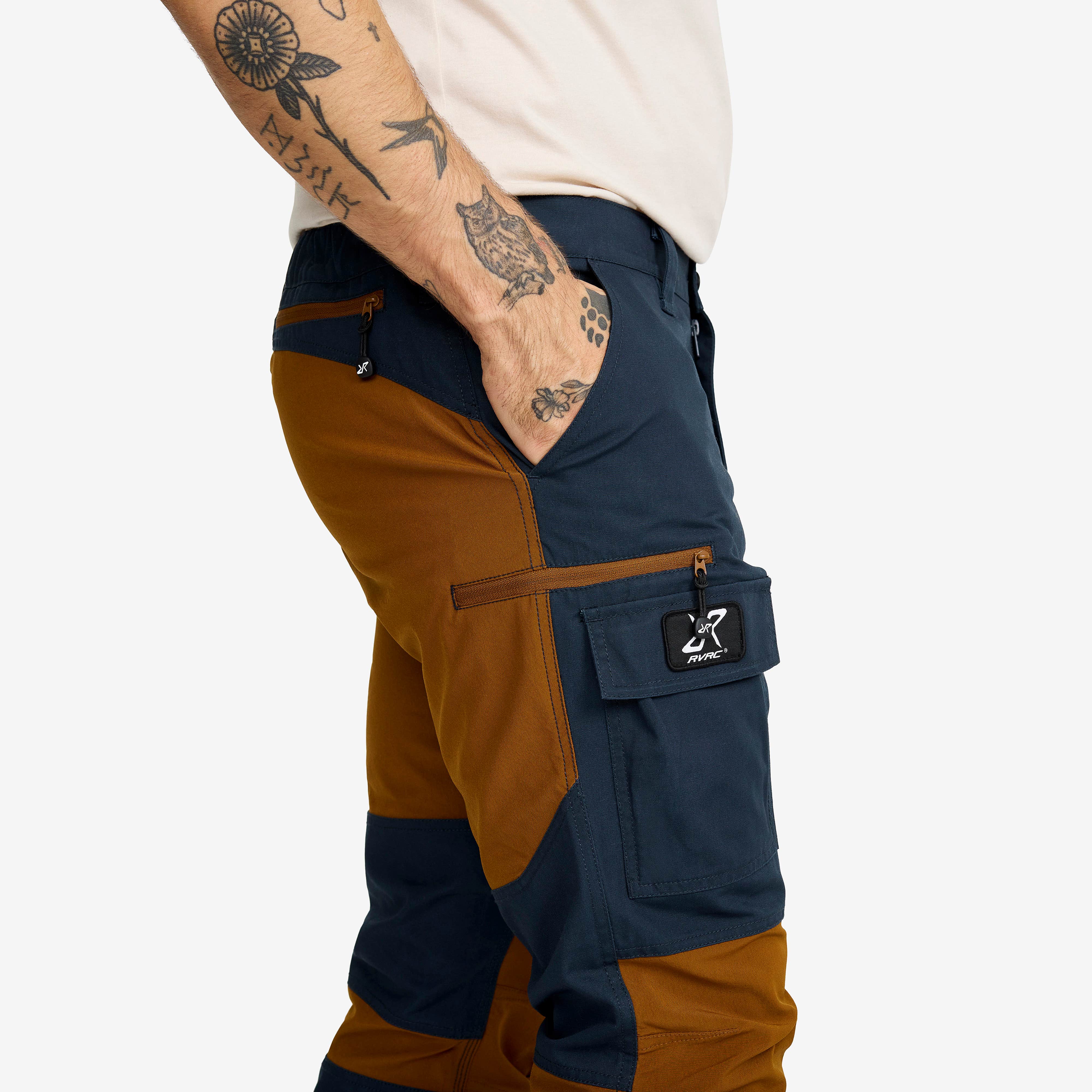 Nordwand Pants Herre Blueberry/Monks Robe