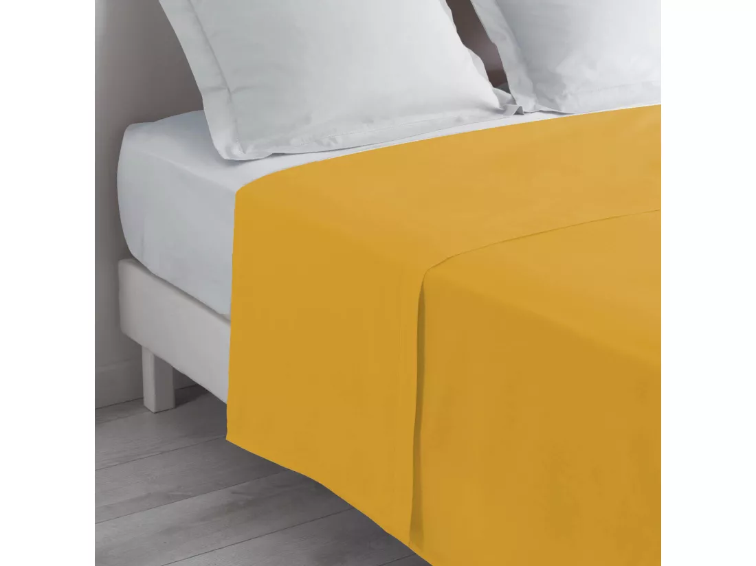 Drap Plat en Coton 
