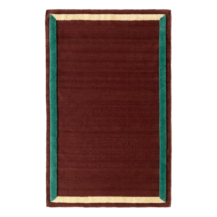 & Tradition Tapis Framed  | Bordeaux