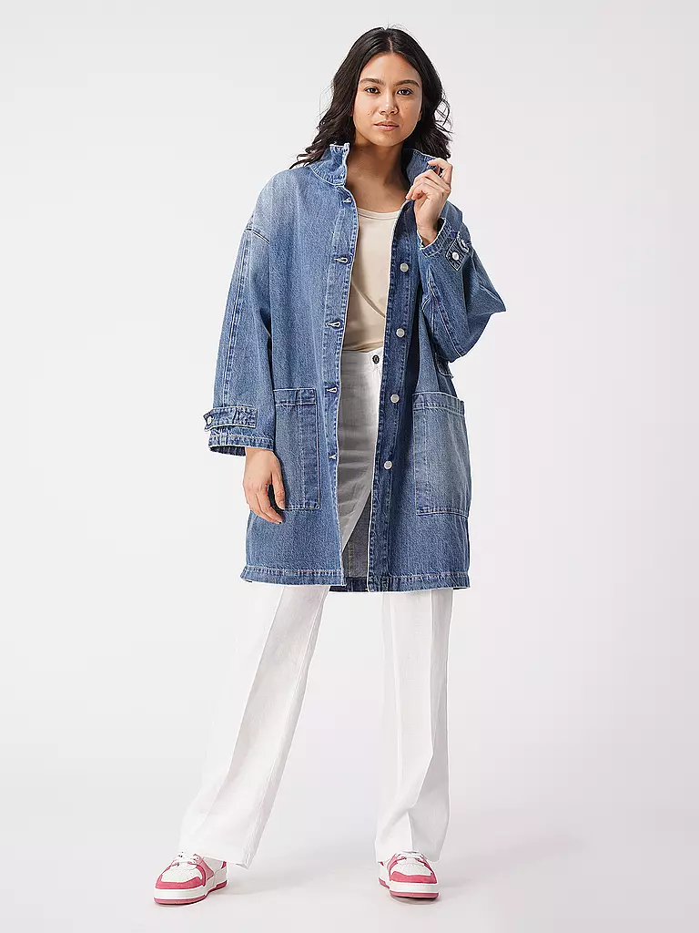 MAC Leinenhose NORA weiss