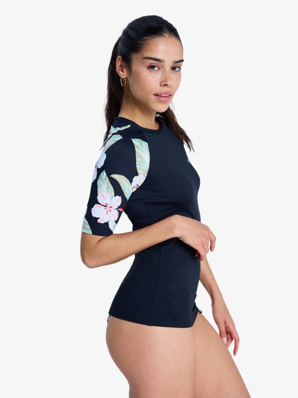 The Classic Lycra Lycra manches courtes Noir Femme