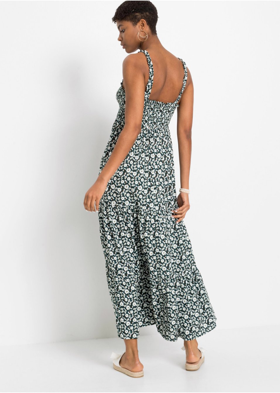 Robe longue en viscose