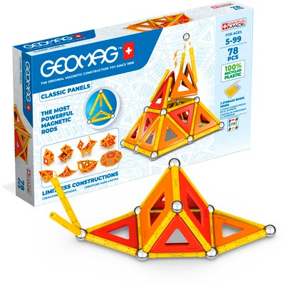Geomag Byggesett Classic Panels 78 Deler