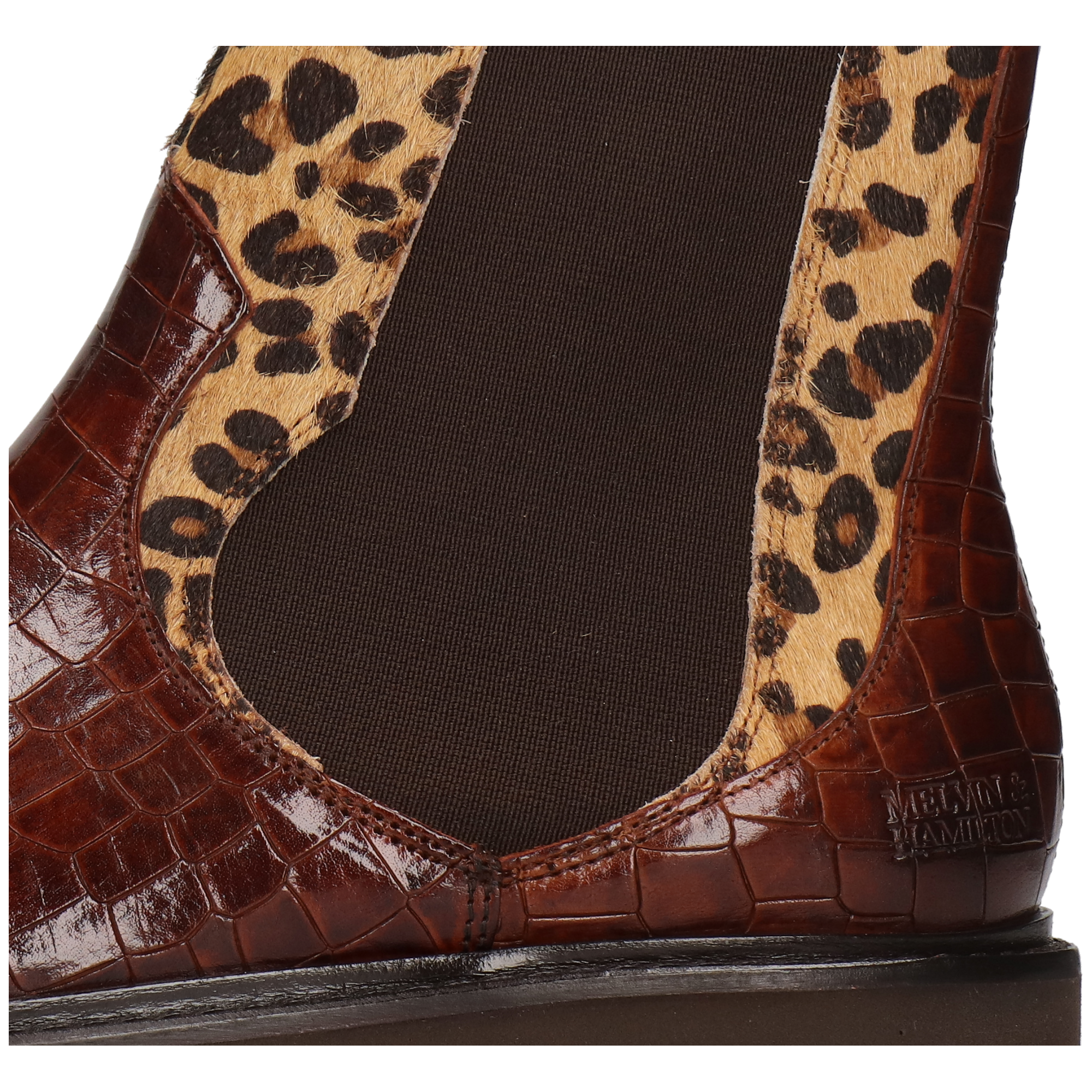 SALLY 113 - Bottines à semelle plateforme | Marron