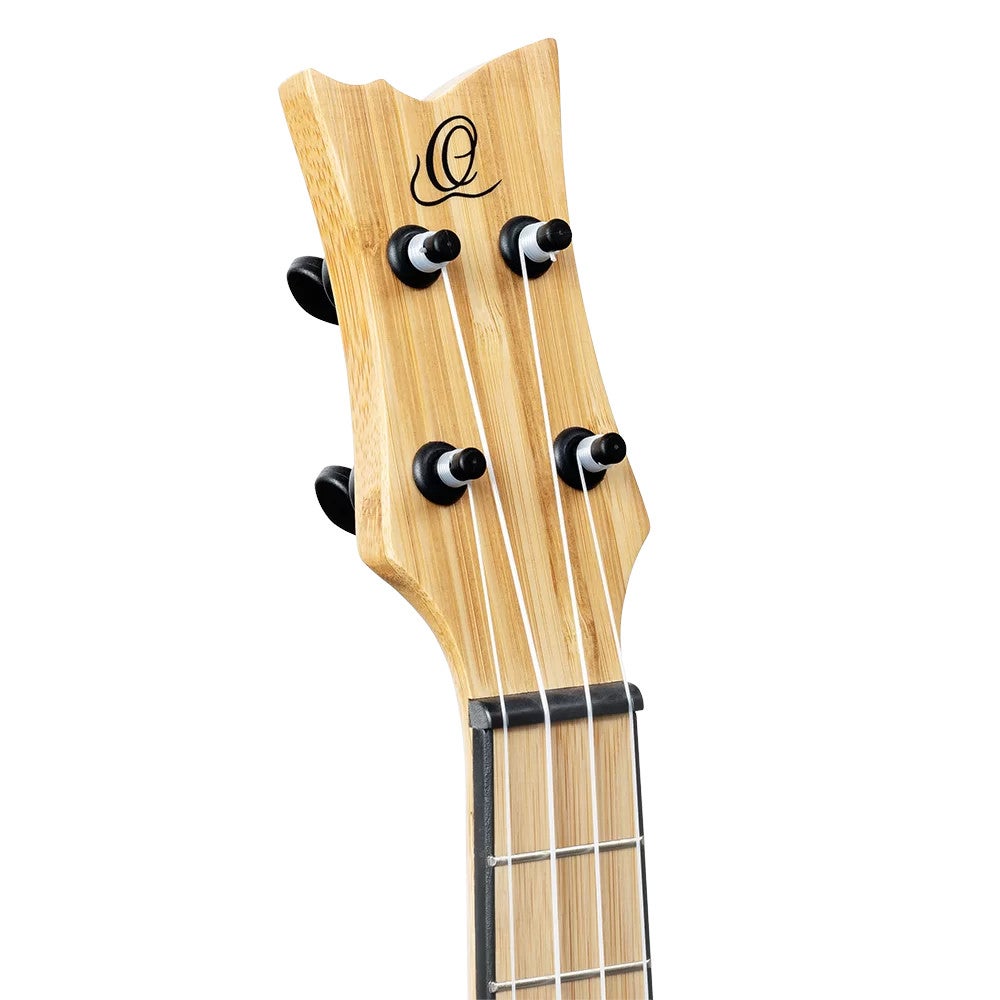 Ortega RUNAB-TE Bamboo Series Tenor Size Ukulele Natural E/A tenor ukelele met gigbag