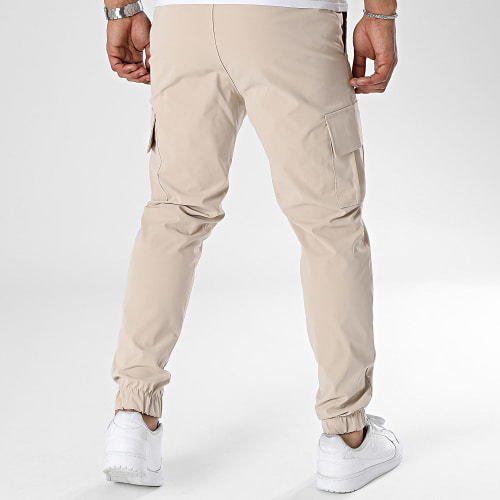 Pantalon Cargo Beige