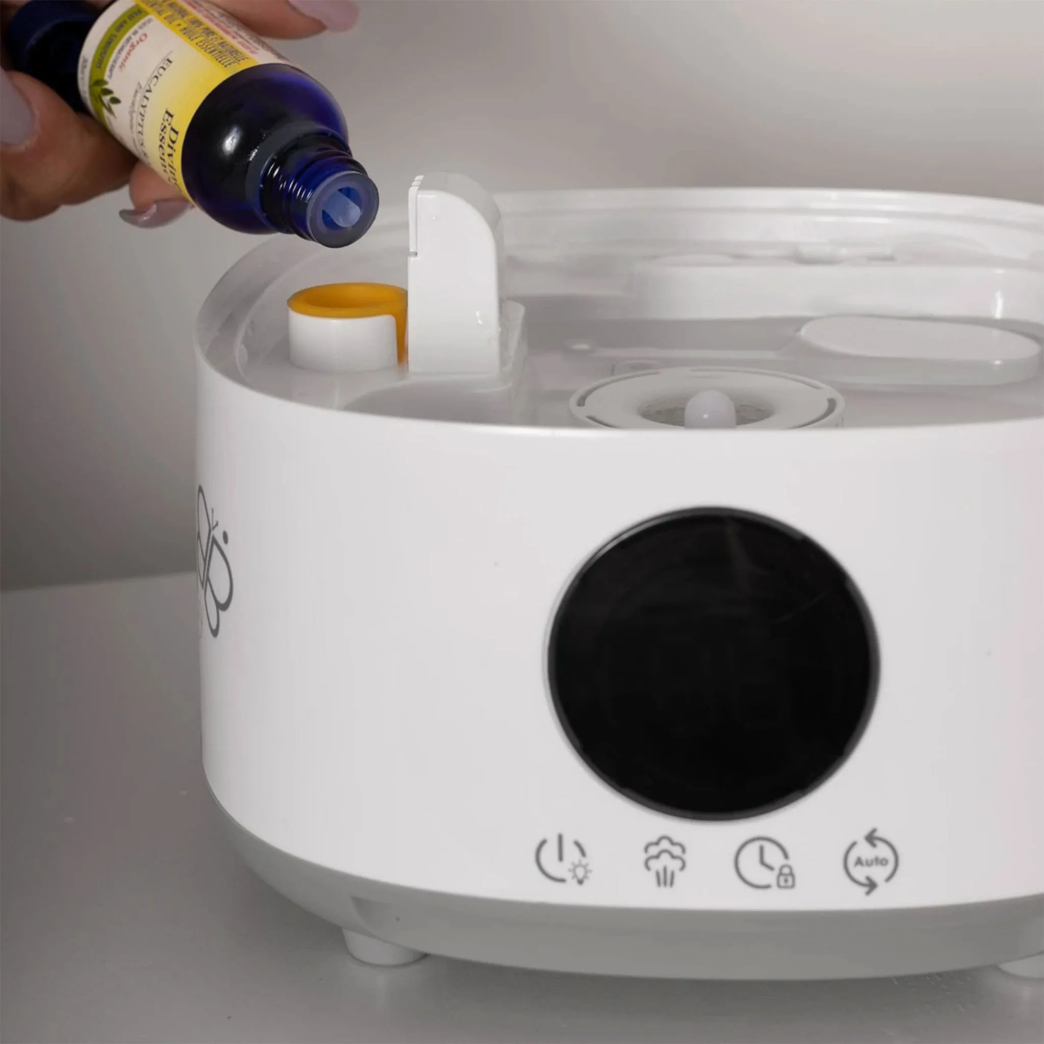 Bblüv Humidificateur et Purificateur d'Air Ultrasonique 4-en-1 Umidö