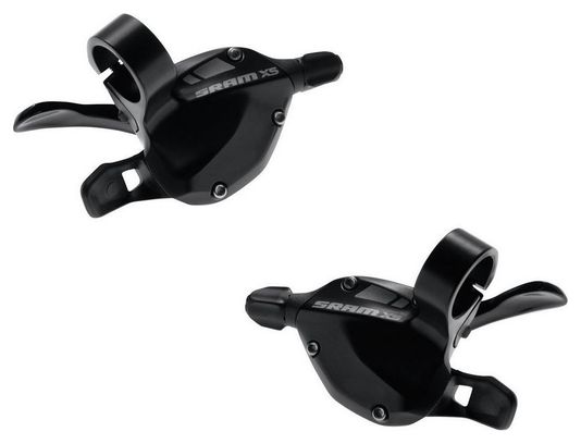 SRAM Paire de Manettes Trigger X5 3x9 Vitesses NOIR