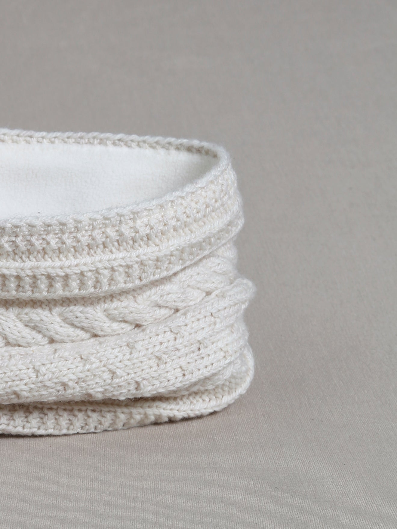Snood torsadé Fille laine RWS*