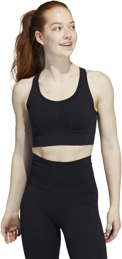 adidas FORMOTION Sculpt Medium-Support sports bh Sort