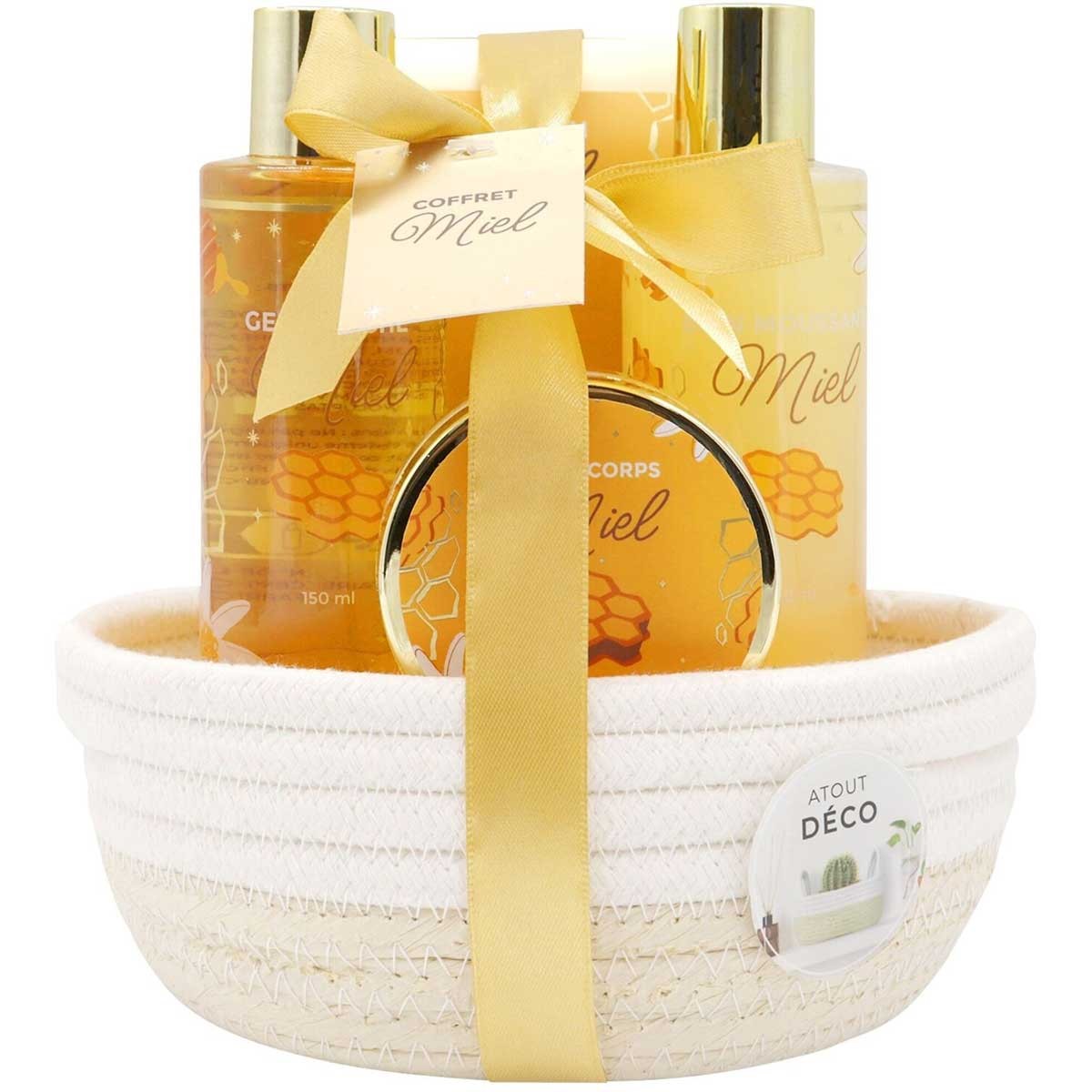 Coffret soins - Miel - Corps - 4 produits