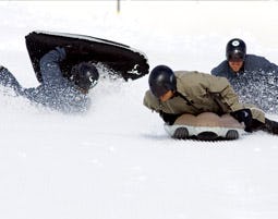 Airboard-Schneeschuh-Tour in Sonthofen als Geschenkidee