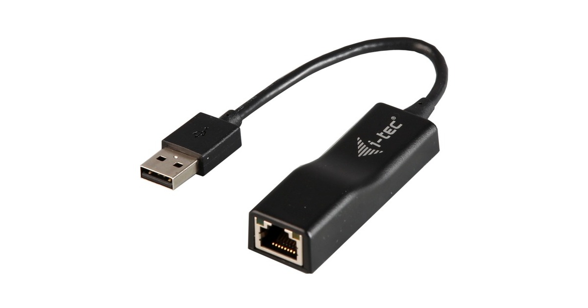 i-tecUSB 2.0 Fast Ethernet Adapter Advance  (Zwart)