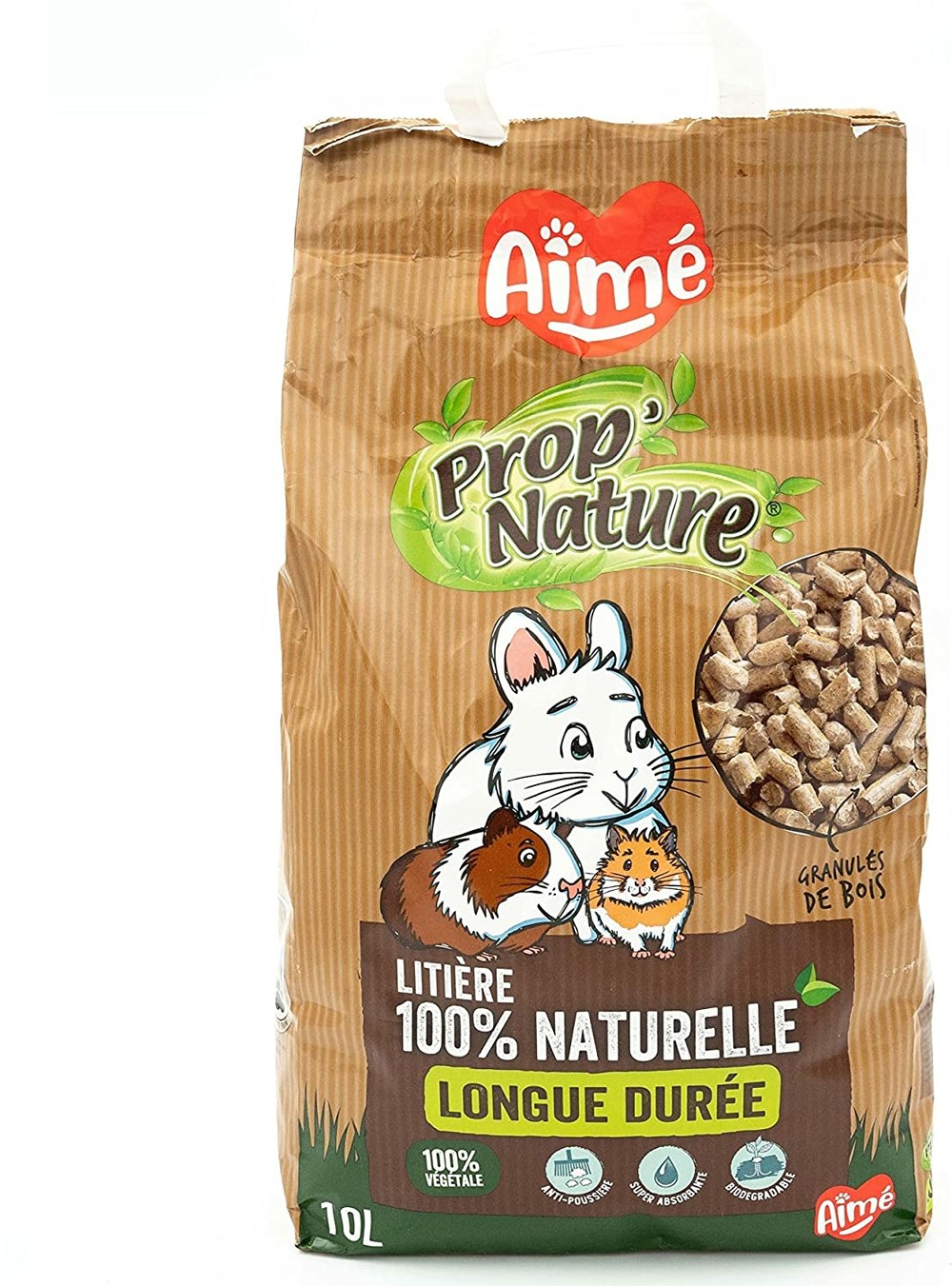 Litière prop'nature rongeur 10l