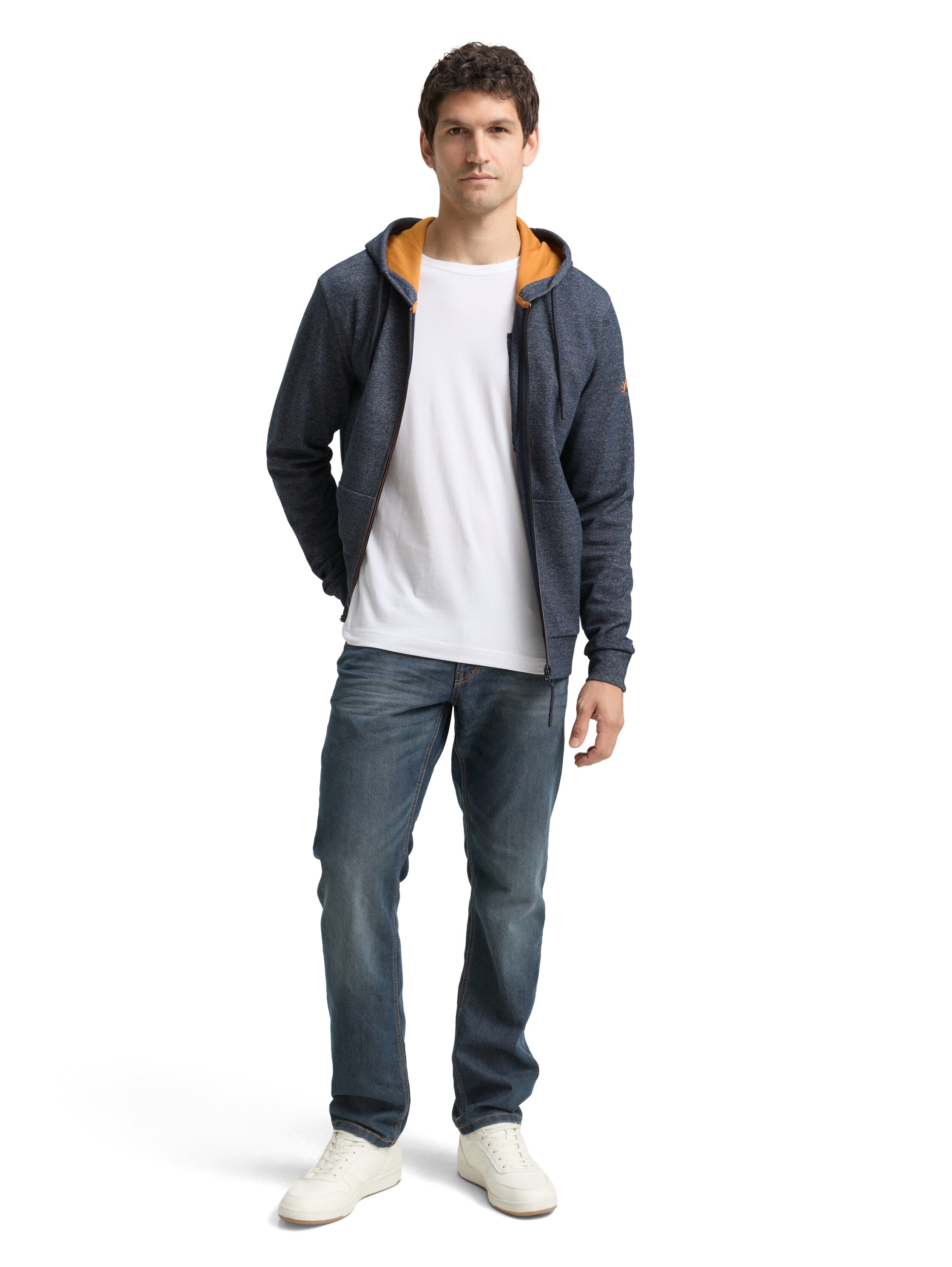 TOM TAILOR Kapuzensweatjacke , mit Taschen