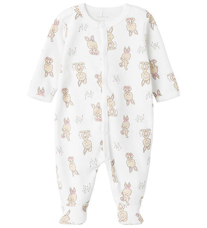 Name It Schlafanzug - Noos - NbfNightsuit - Bright White