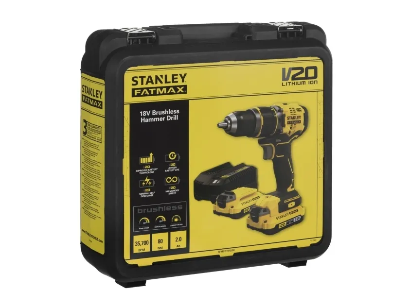 Stanley Drill Driver 18V STANLEY SFMCD721D2K Drill Driver